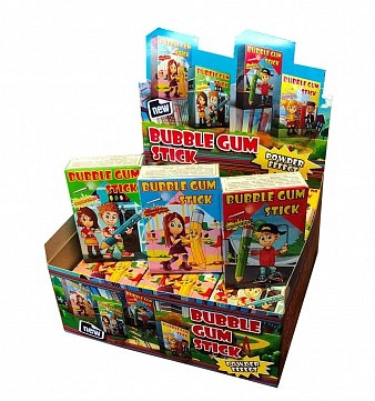 ž.Bubble gum Stick 3,5gx10ks(12x18)