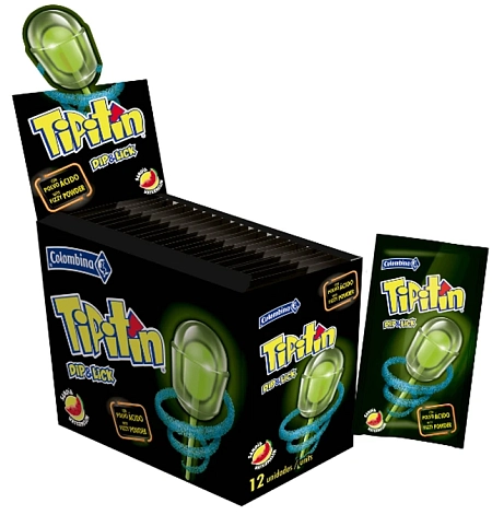 PW-Tipitin Lízátko s praskacím cukrem 12g (12x12) 