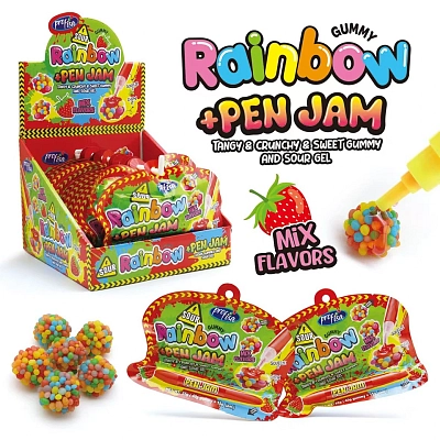 P-Sour Rainbow + Pen Jam MIX 55g (12x12)