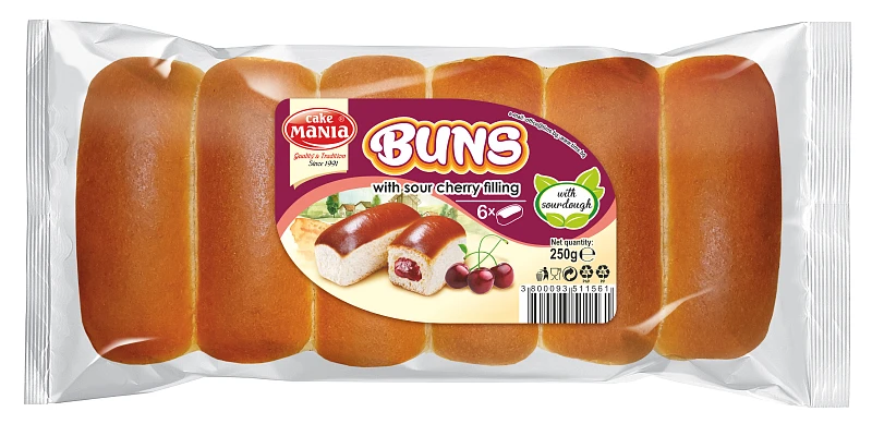 CM- Buns buchtičky 250g višeň (15)