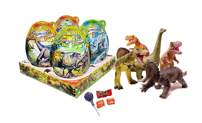 P-vaj.Super Big Plastic 20g Dinosaur (12x4)