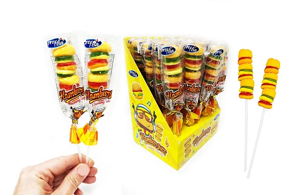 P-Gummy Burger 18g (12x20)