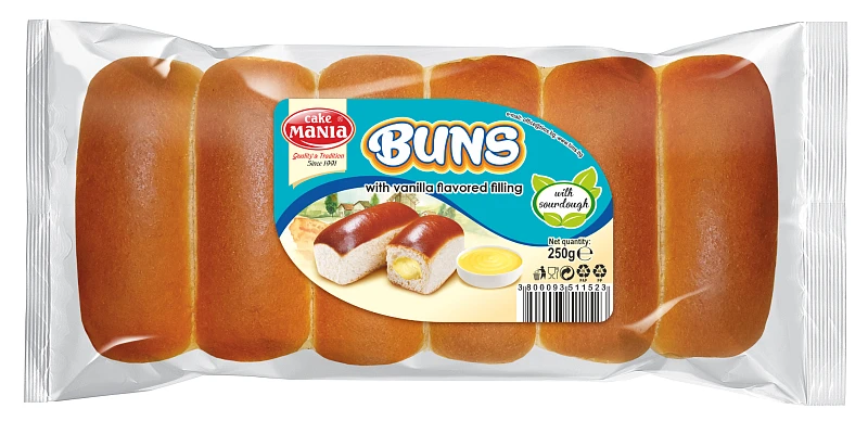 CM- Buns buchtičky 250g vanilka (15)