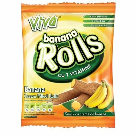 S-Viva Rolls 100g (18) Banan