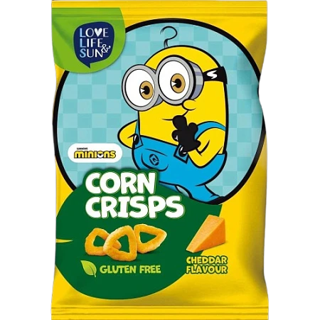 PW-Crisps 50g (24) Minions Cheddar