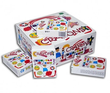 ž.Crayons bubble gum 3,5gx10ks (12x18)