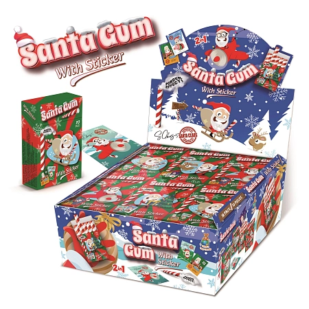 žv.Santa bubble stick 3,5gx10ks (12x18)